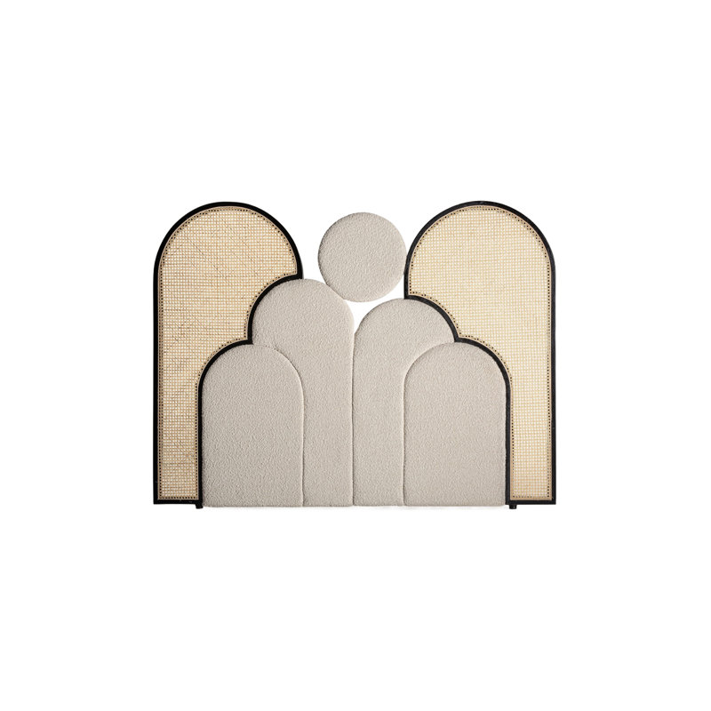 Prati Upholstered Headboard, Single