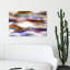 «Abstract Waiting Bliss Plum and Rust», reproduction d'art sur toile-51278872-51278880