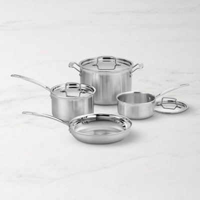 Cuisinart MultiClad Pro 7 Piece Cookware Set