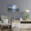 «Beach» par Jeanette Vertentes, art mural en métal Beachcrest Home ™-1237855933