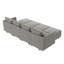 Canapé modulaire en U avec canapé et méridienne-72249829