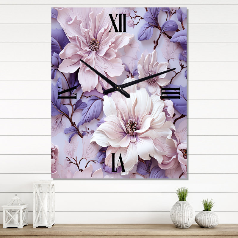 Jamarquis - Horloges murales florales, Moyen