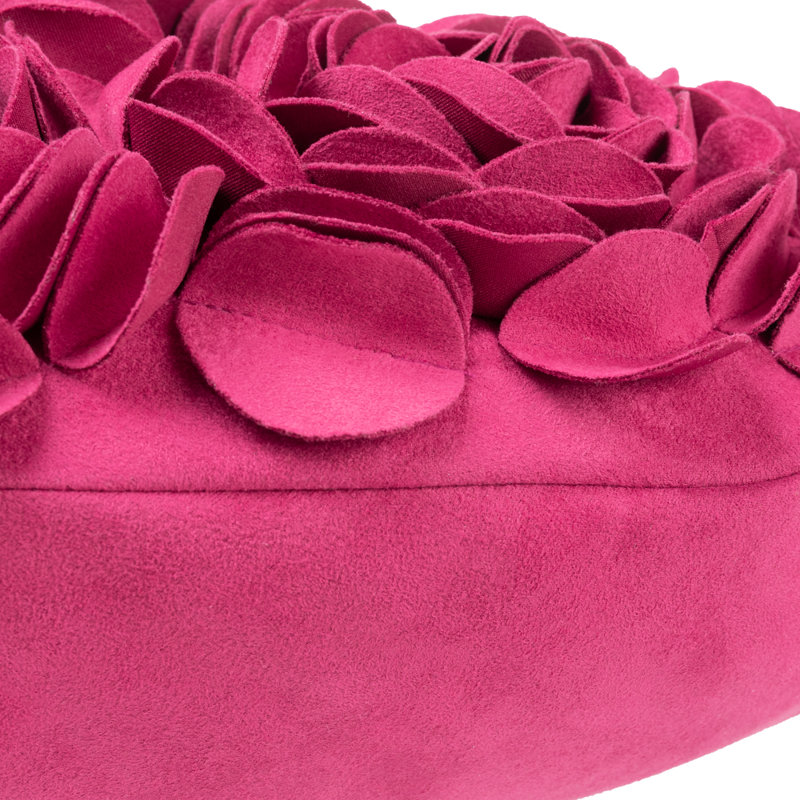  Housse de coussin 3D Flower, Magenta