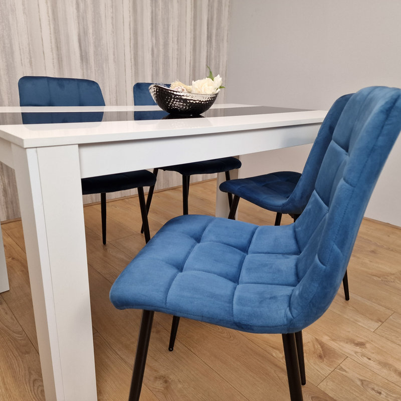 Bethsy 4 - Person Dining Set, H75 x L140 x W80cm