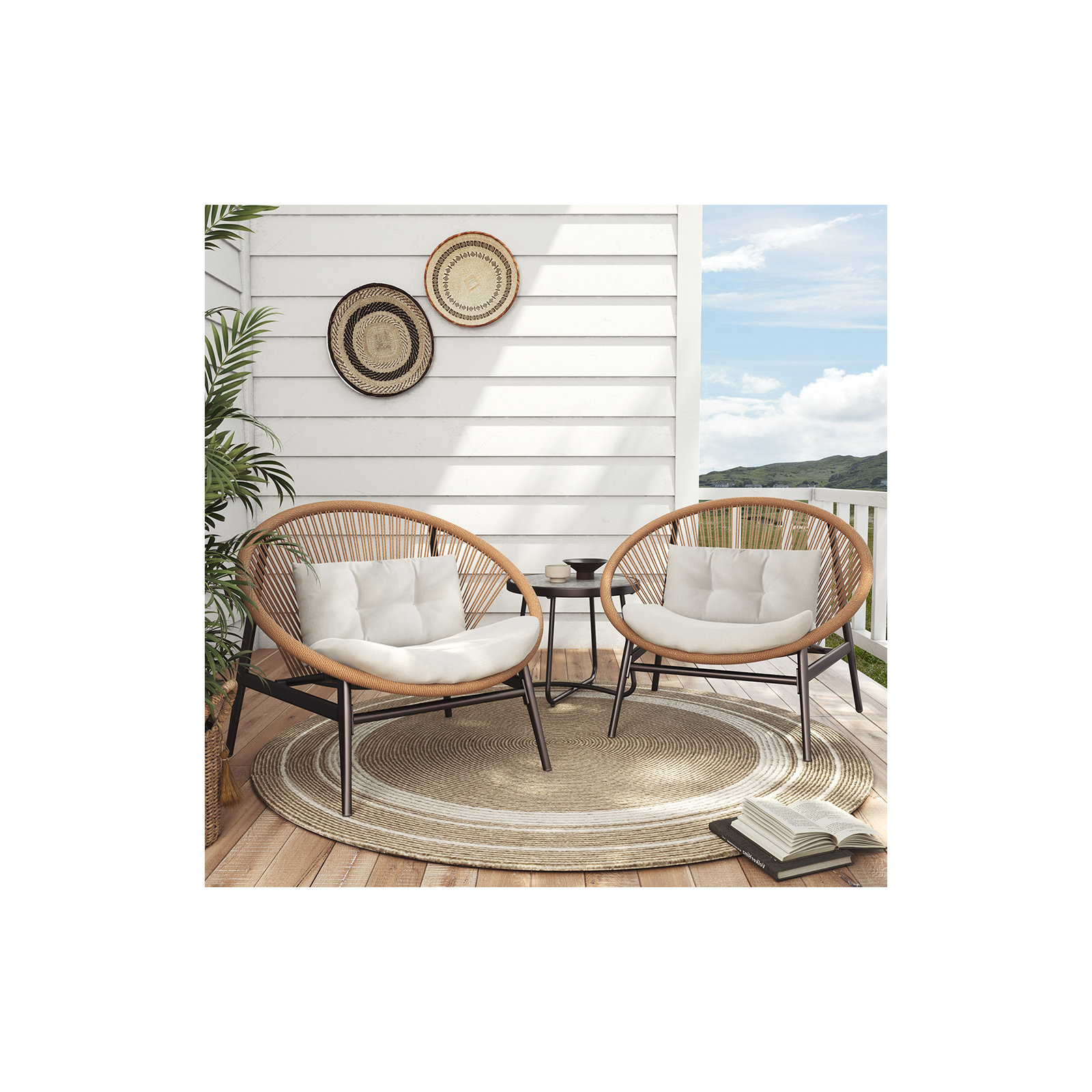 Blair Patio Chair with Cushions