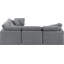 Ensemble modulaire de coin en velours 4 pièces Itala-98539020