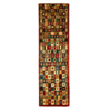 Wool Patchwork Area Rug