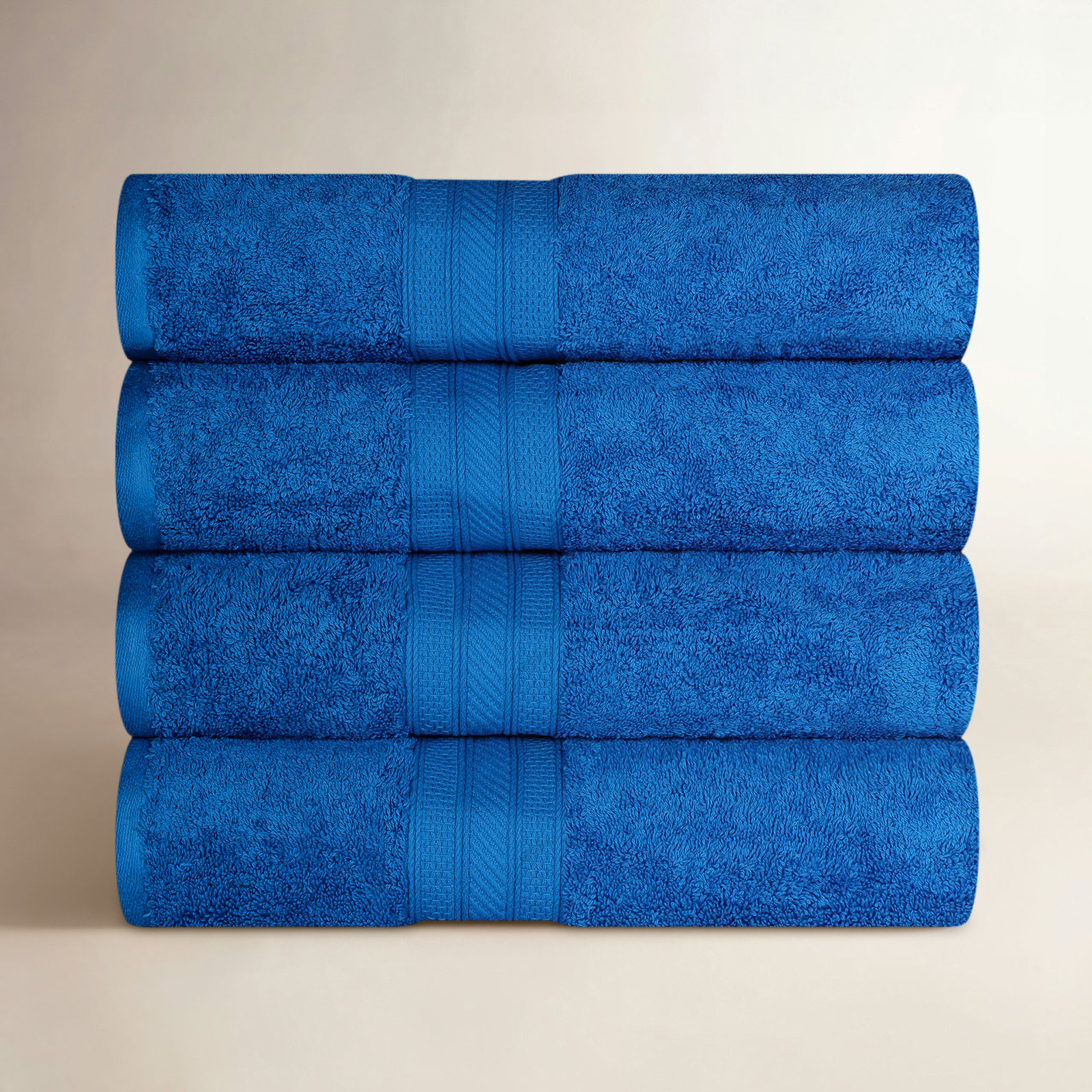 4-Piece Cotton Bath Towel Set, Allure