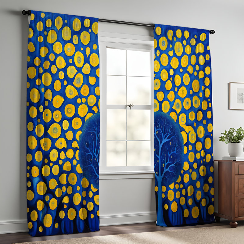 Window Curtains, 56" W x 78" L