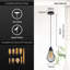 Bertrad 1 - Light Black Single Pendant-514999764