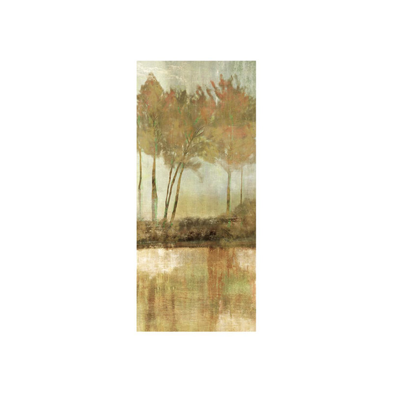 Meadows In The Fall II Print by Sofia Fox, 68" H x 30" W x 1.5" D, Image Brush Gel