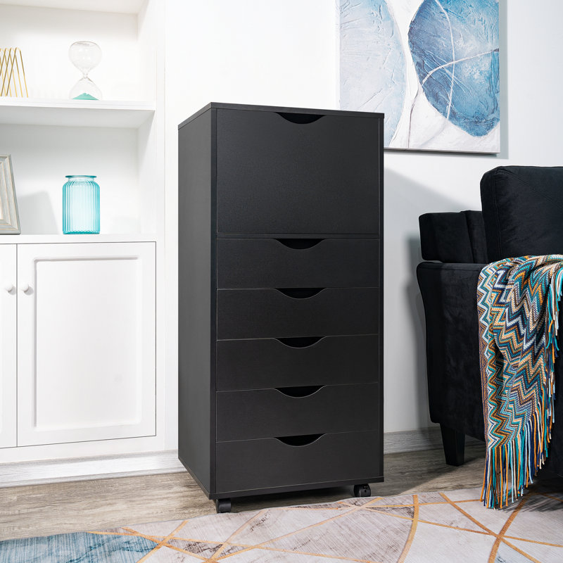 Armoire de rangement 6 tiroirs Inara