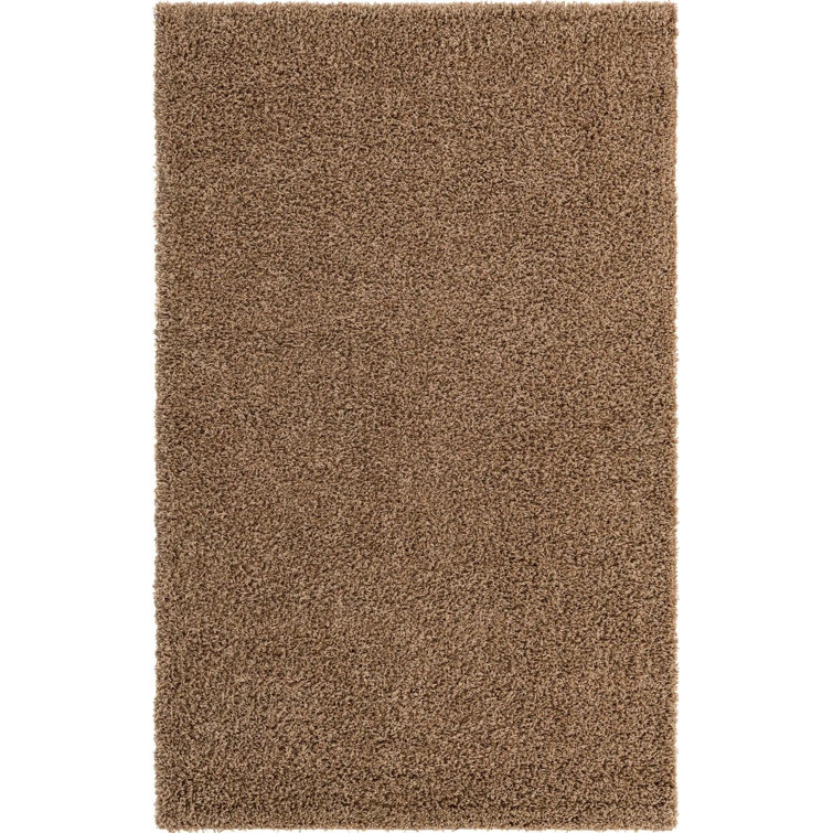 Tapis brun sablonneux Rodolphe