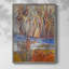«Cadmium Winter Solstice I», reproduction encadrée - bois massif-1308706676