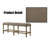 Ladora Microfiber / Microsuede Upholstered Bench