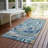 Machine Washable Indoor/Outdoor Chantille ACN2432 Casual Rug-546428808-546428809