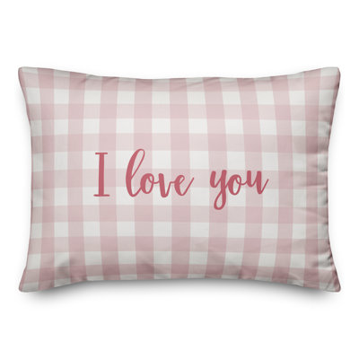 Plaid Throw Pillow
