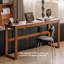 Bureau en bois massif de style italien-1781634804
