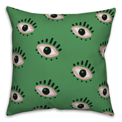  Polyester Indoor/Outdoor Throw Pillow