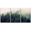 «Landscape with Trees in Mist» - ensemble de 3 reproductions de photos sur toile-91964839-91964835-119402577