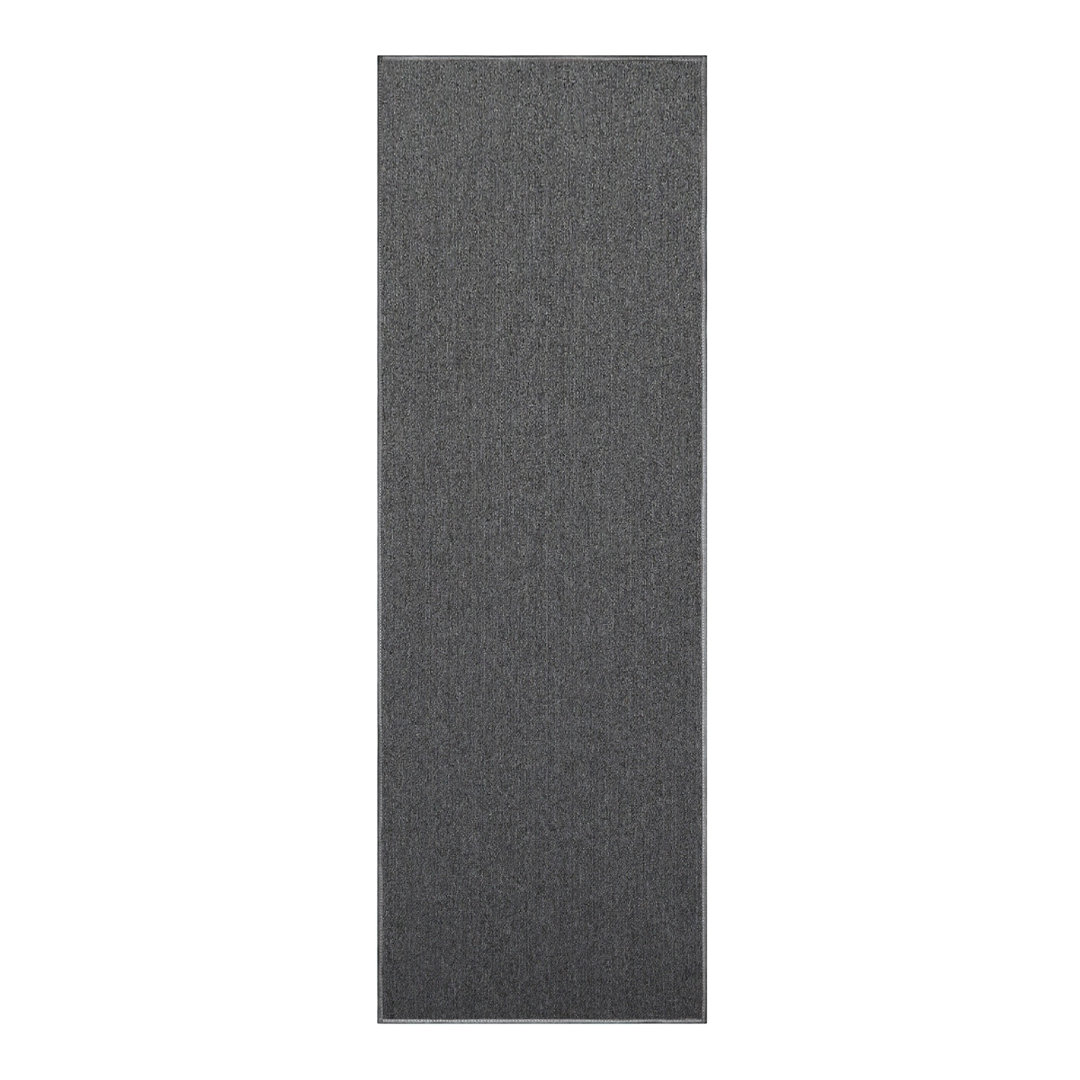 Furnish my Place Modern Indoor/Outdoor Commercial Solid Color Rug - Pet and Kids Friendly Rug, Stain Resistant, Floor Carpet for Living Room & Hallway, Wedding - Grey Latitude Run® Rug 