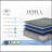 Restonic Comfort Care Hybrid Mattress, Individual Pocketed Coil Mattress , Medium Comfort-1525443-1525452