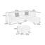 Ensemble de canapé modulaire Contemporary