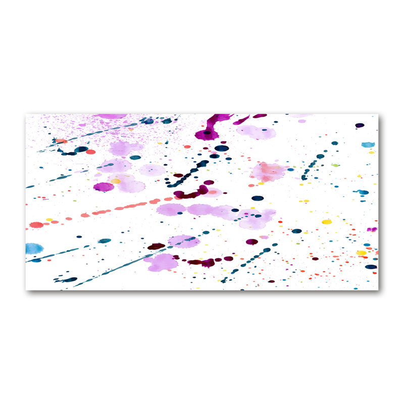 Abstract Stains - Wrapped Canvas Print