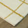 Goodrow Abstract Mustard/Cream Area Rug