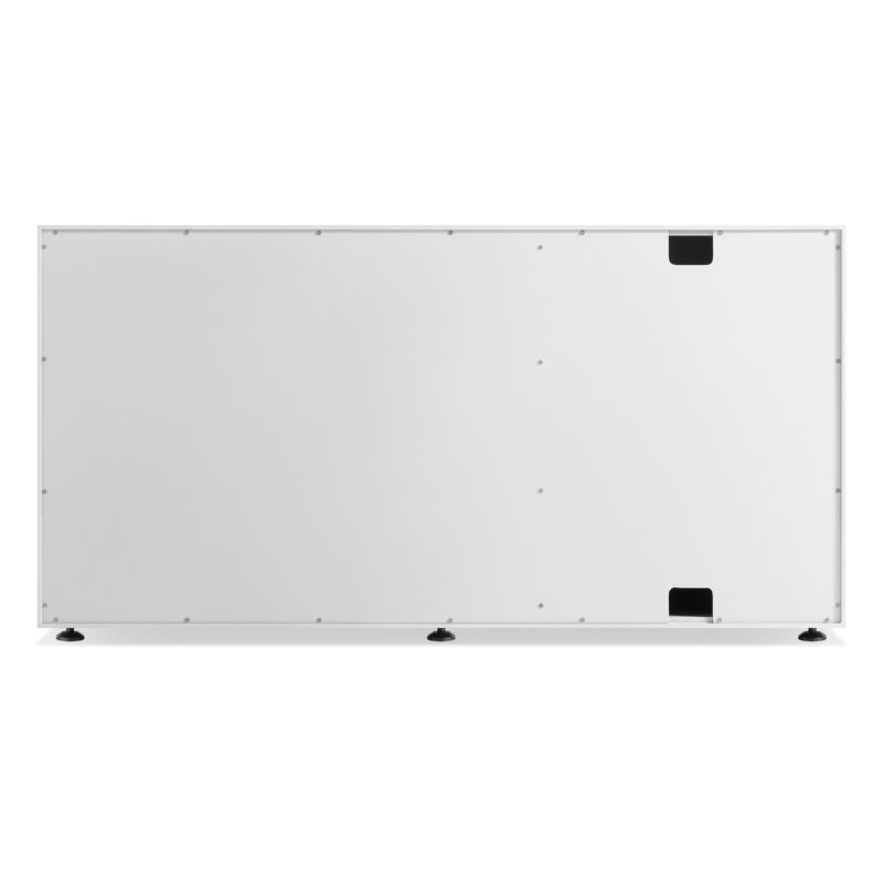 Superchoice 1 Door/3 Drawer Credenza, White