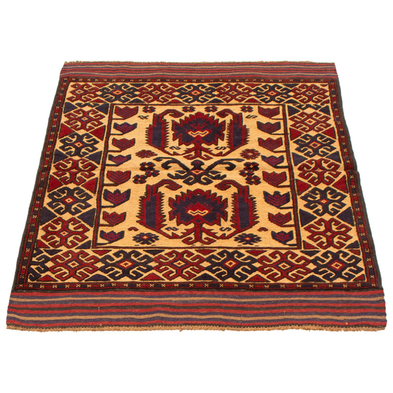 Tapis rouge tadjik 3 pi 11 po x 5 pi 7 po