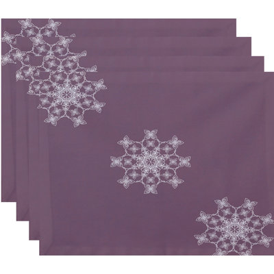 Napperon Falling Snow
