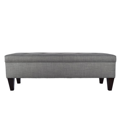 Banc de rangement à couvercle rabattable Gaither