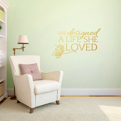 Text & Numbers Non-Wall Damaging Wall Decal