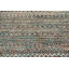 Tapis oriental abstrait noué à la main 6 x 9