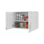 Armoire de rangement murale Danbury, blanc
