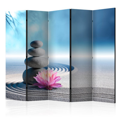 Majzara Solid Wood Folding Room Divider