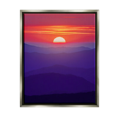 «Red Sunrise Mountain Horizon Floater» par Rick Berk