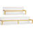 Floating Shelves Set Of 2, Wall-Mounted Display Storage With Metal Rail, Modern Office Organizers For Home And Office