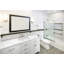 Plateau de meuble-lavabo à simple cuve intégrée 61 po x 22 po LustreLine Monte Aurora-87210313