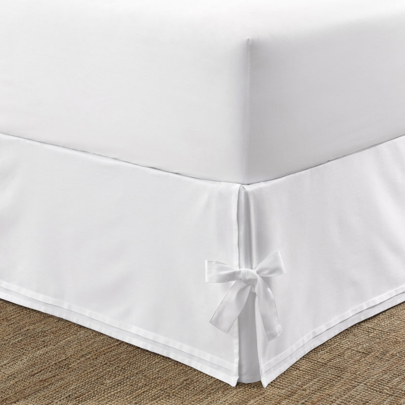 Laura Ashley Bed Skirt with Corner Ties, King