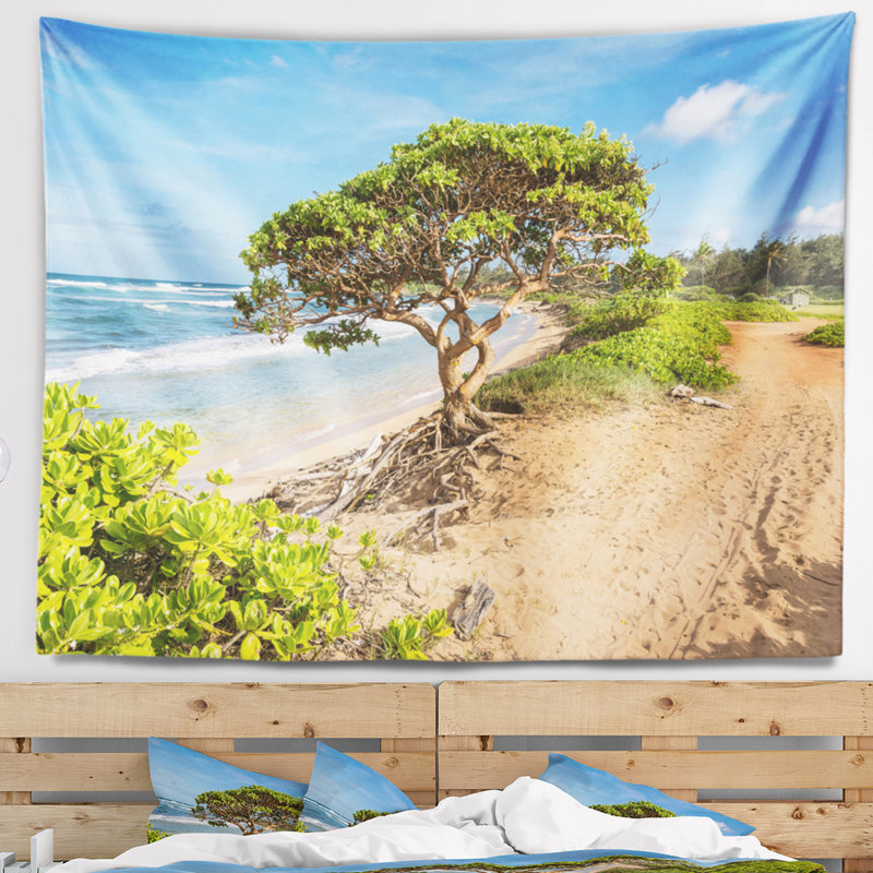 Tapisserie Kauai Hawaii, H 32 po x l 39 po
