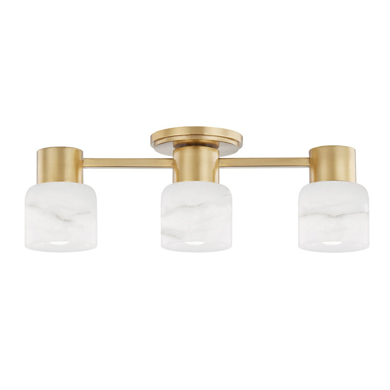 Centerport 3 - Light Vanity Light, Aged Brass