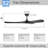 Reversible Dc Motor Ceiling Fan Featuring Premium Solid Wood Blades And App Based Smart Control,Suitable For Bedrooms, Living Rooms, And Covered Patios-1992281421-1988813947
