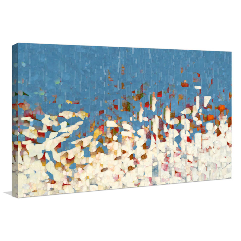 «Angels Desire to Look Into. 1 Peter 1: 12 ', impression sur toile, H 28 po x l 48 po x P 1,5 po, Toile tendue