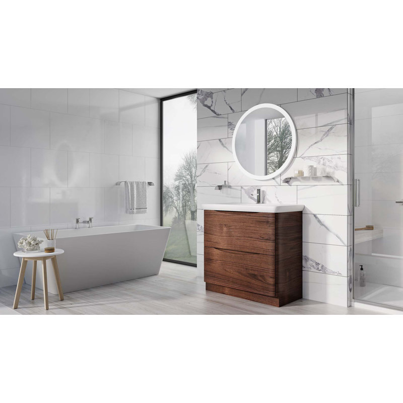 Stanhope 900mm Single Bathroom Vanity with Integrated Polyglomerate Basin