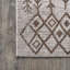 Tapis intérieur / extérieur beige / brun Wisconsin-1789084501