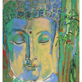 Buddha by Robert Robinson - Picture Frame