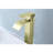 Waterfall Spout Single Handle Bathroom Sink Faucet-110713006