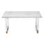 Cail Metal Base Dining Table